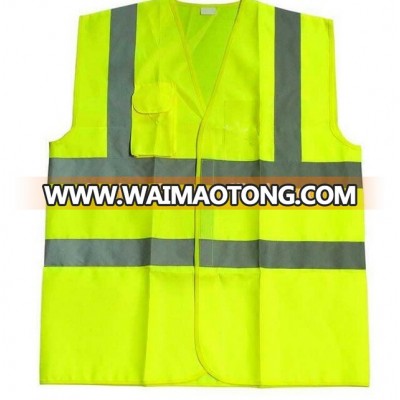 with pockets roadway high visibility motorcycle or running wholesale safety reflective vest