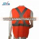 Factory cheap high visibility reflective running safety vest clothing