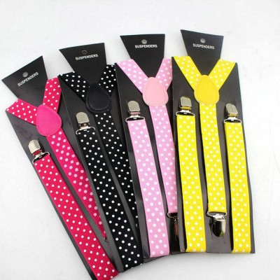 Promotion Custom Mens Suspenders With Engraved Logo