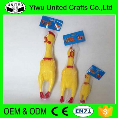 Wholesale Squeeze Shrilling Screaming Chicken Dog Pet Toy